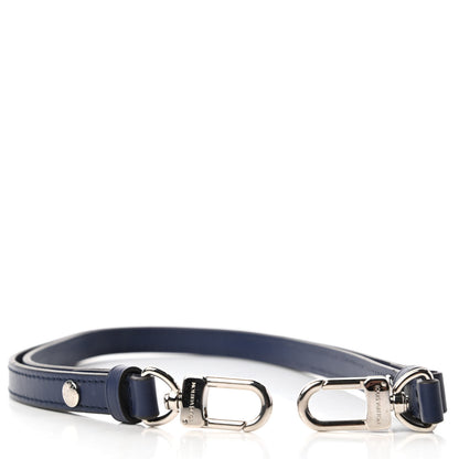 Louis Vuitton Calfskin Neo Noe Shoulder Strap Blue 3 of 4