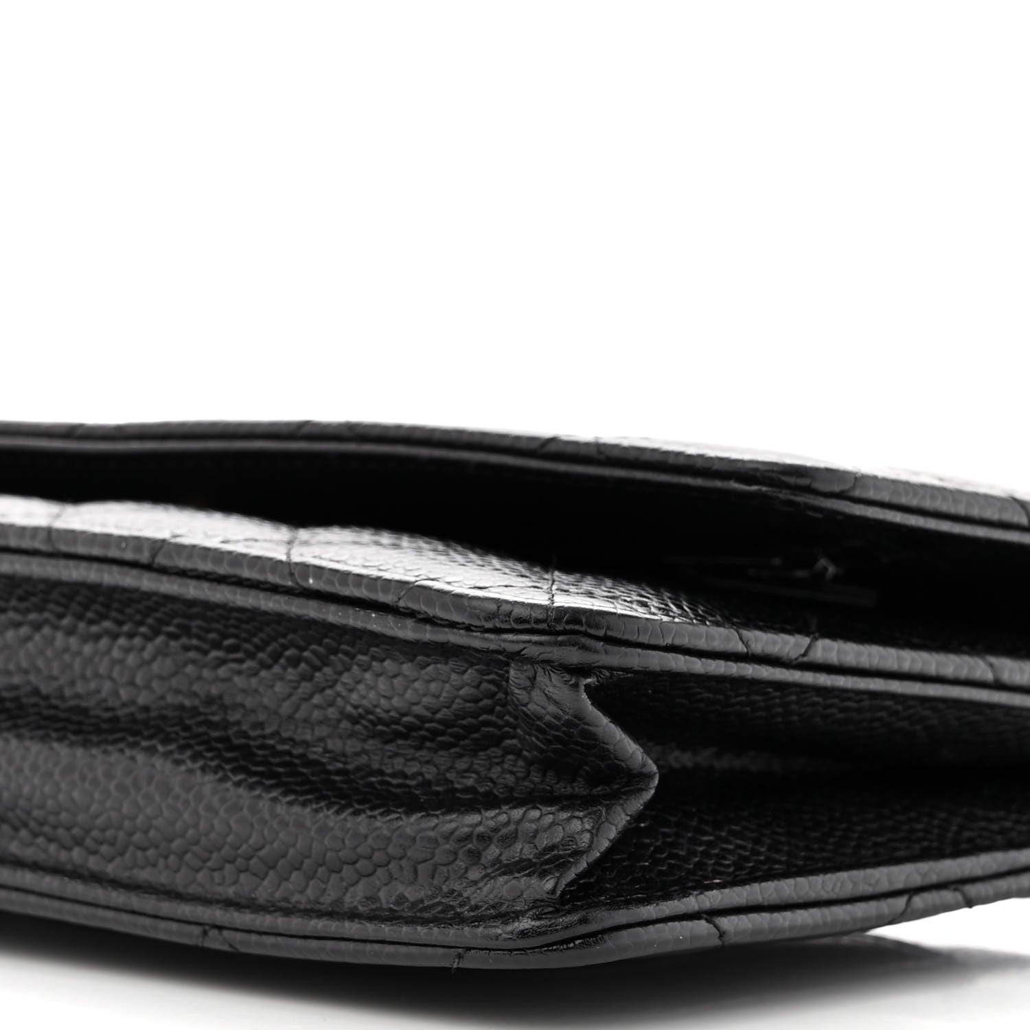 Chanel Caviar Quilted Wallet on Chain WOC Black 11 of 13