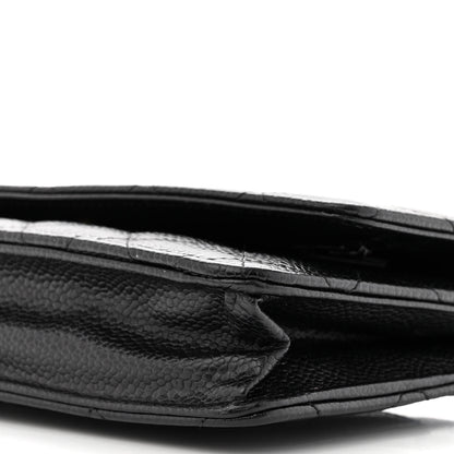 Chanel Caviar Quilted Wallet on Chain WOC Black 11 of 13