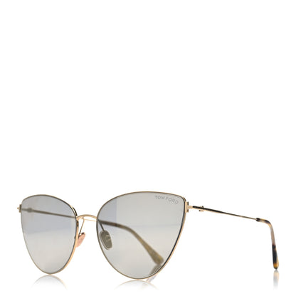 Tom Ford Anais Sunglasses TF1005 Gold 1 of 8