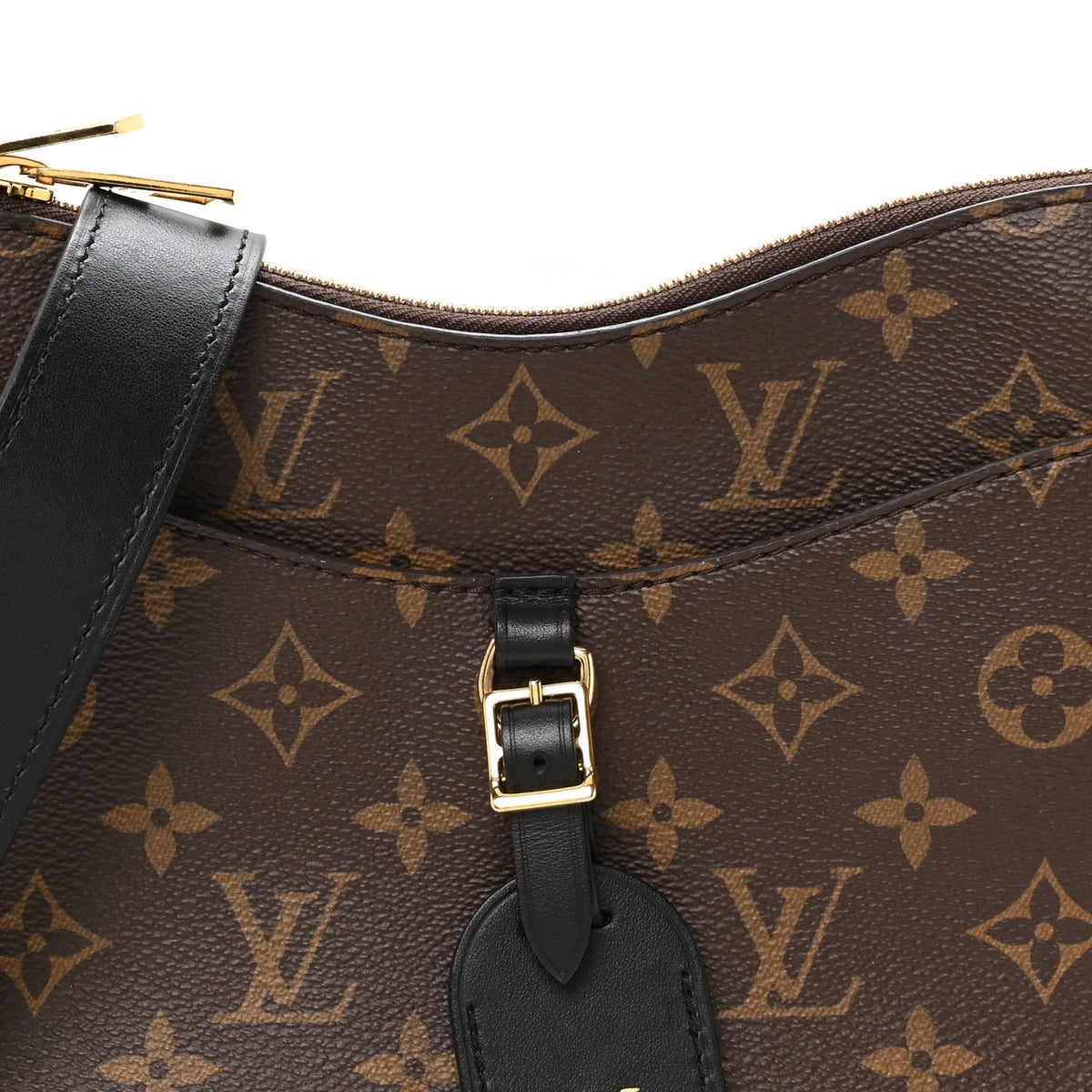 Louis Vuitton Monogram Odeon PM Black 7 of 10