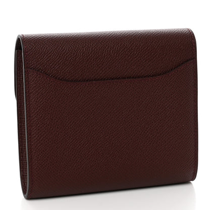 Hermes Epsom Constance Short Wallet Bordeaux 3 of 7