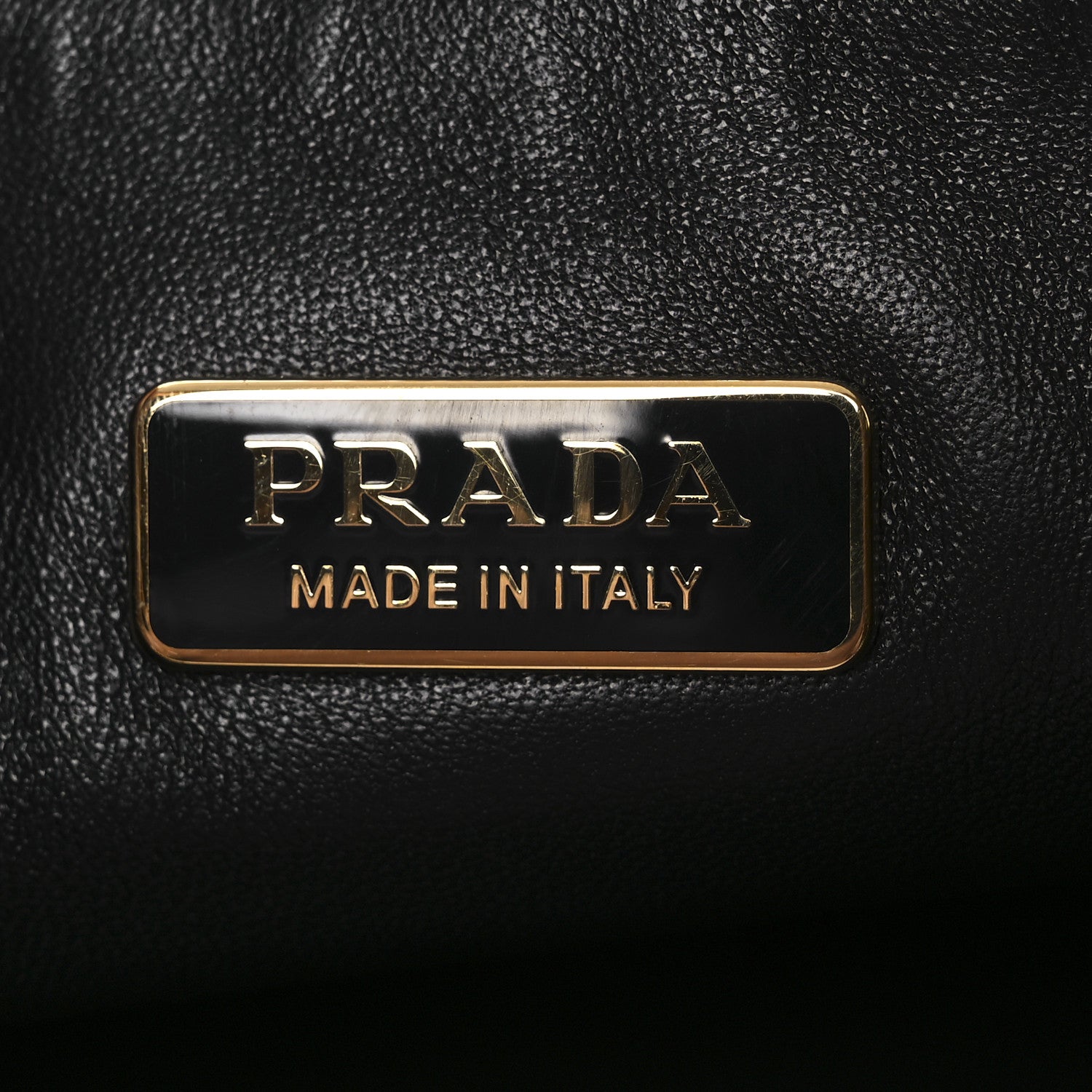 Prada Nappa Triangle Pouch Black 6 of 11