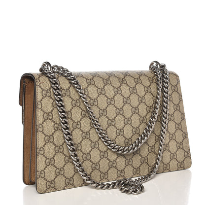 Gucci GG Supreme Monogram Small Dionysus Shoulder Bag Taupe 3 of 8