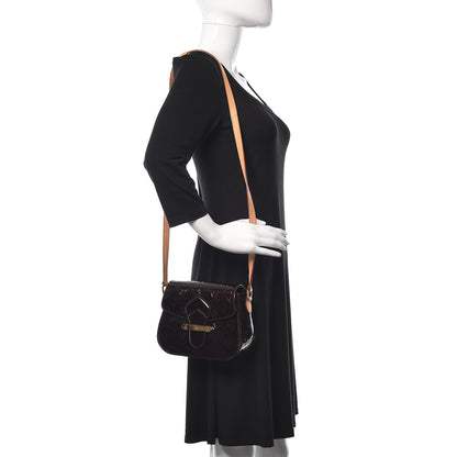 Louis Vuitton Vernis Bellflower PM Amarante 2 of 14