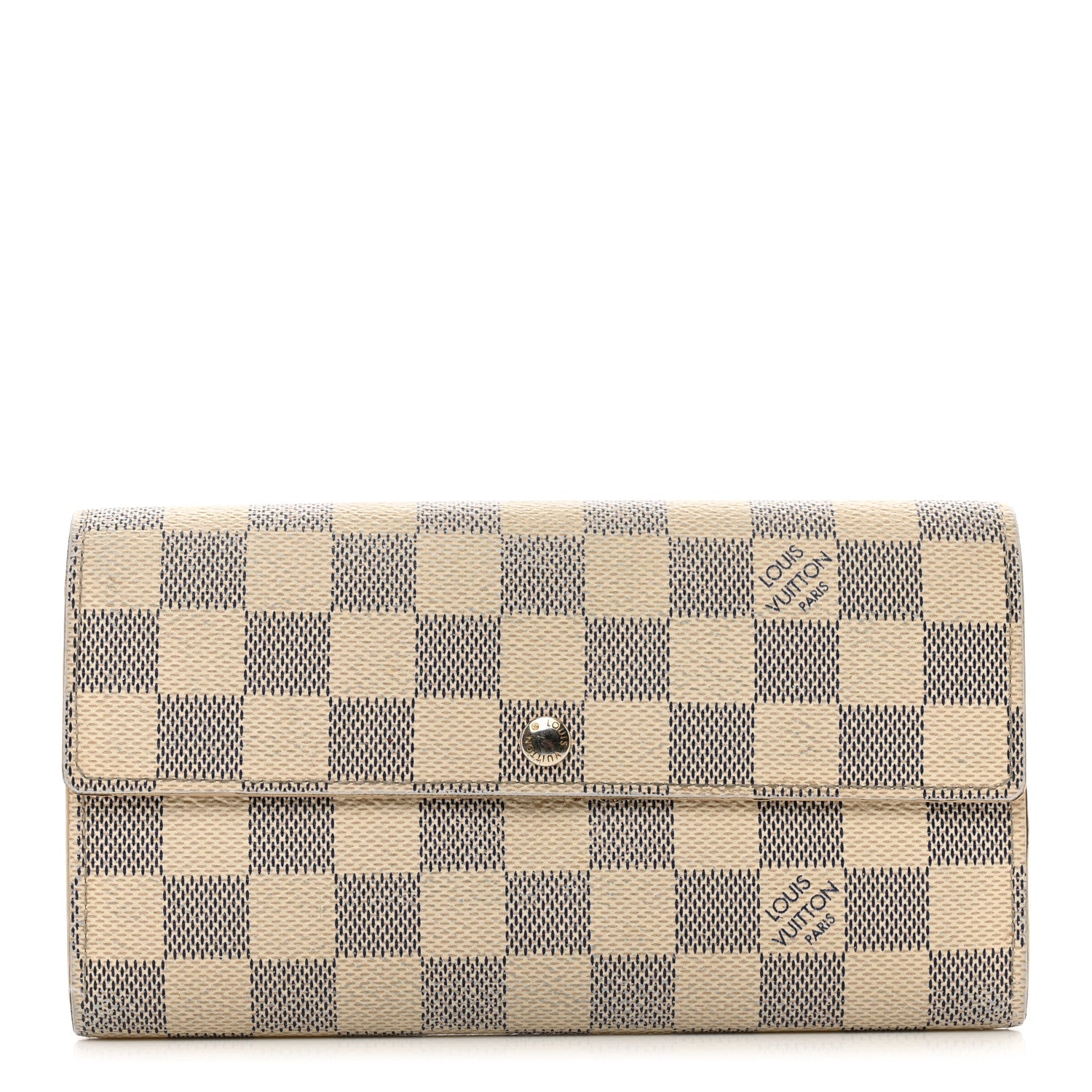 Louis Vuitton Damier Azur Sarah Wallet 1 of 10