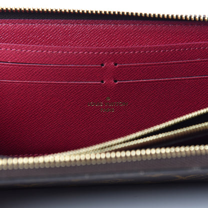 Louis Vuitton Monogram Clemence Wallet Fuchsia 6 of 7