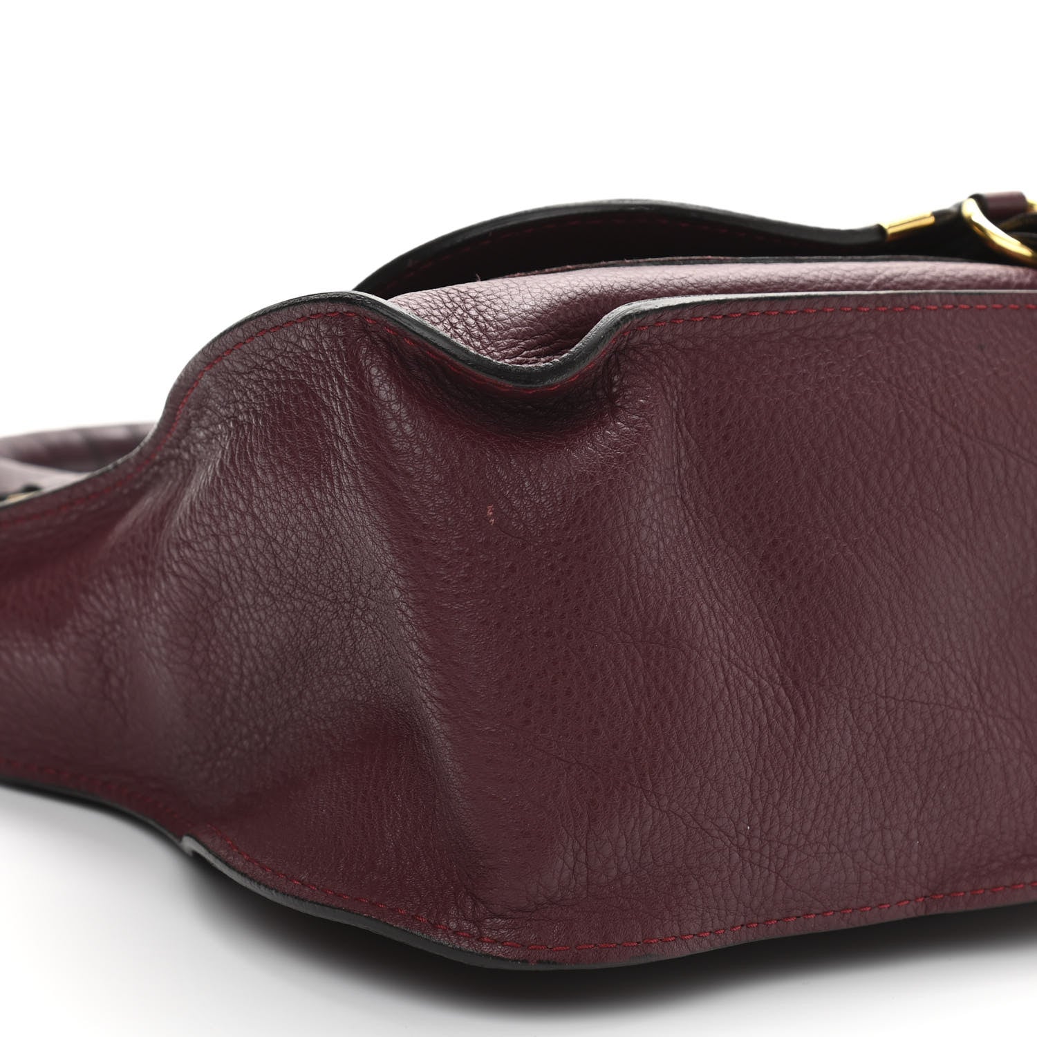 Chloe Calfskin Medium Marcie Satchel Dark Velvet 8 of 11