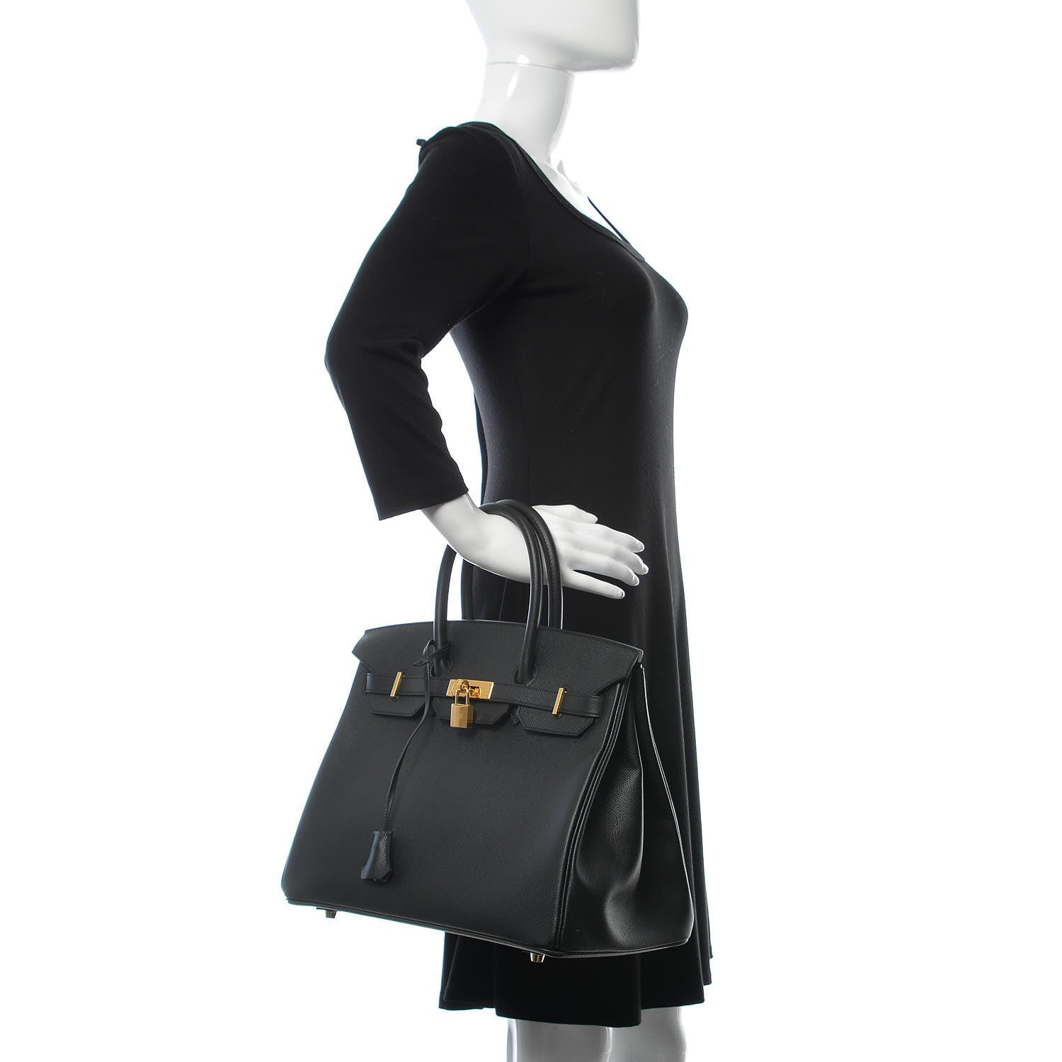 Hermes Epsom Birkin 35 Black 2 of 34