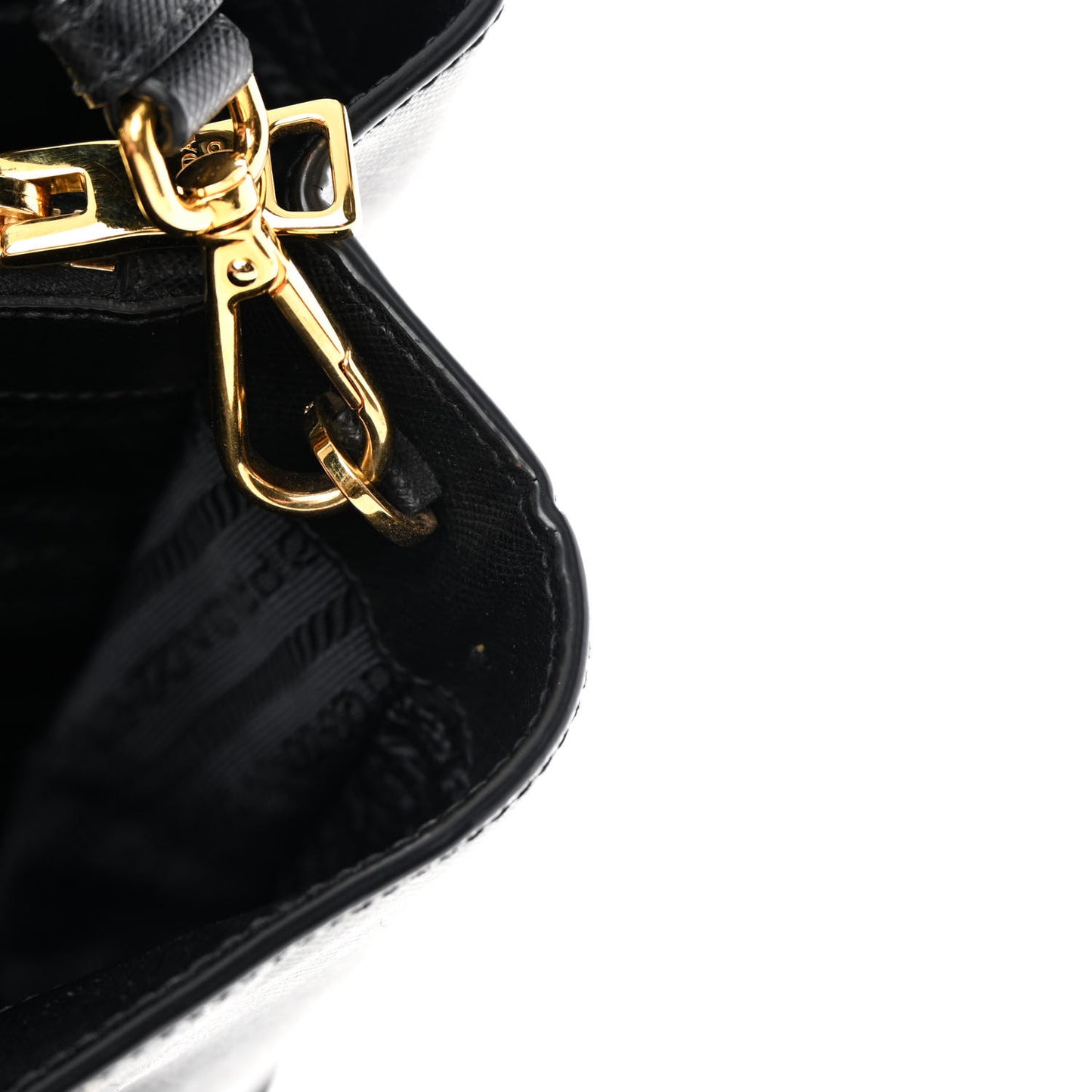 Saffiano Lux Medium Tote Black
