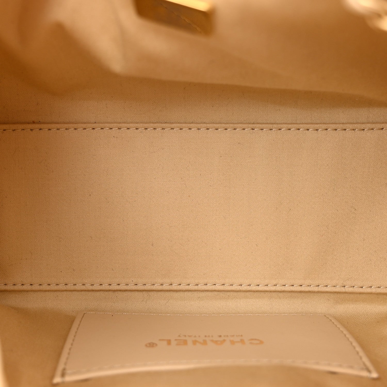 Chanel Caviar Quilted Mini Chanel 25 Handbag Beige 5 of 11