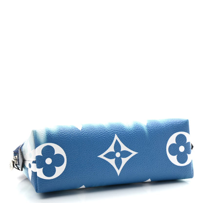 Louis Vuitton Monogram Giant Escale Cosmetic Pouch Blue 4 of 6