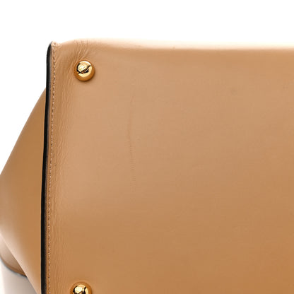 Fendi Vitello King Medium Fendi Way Tote Miele Scuro 12 of 13