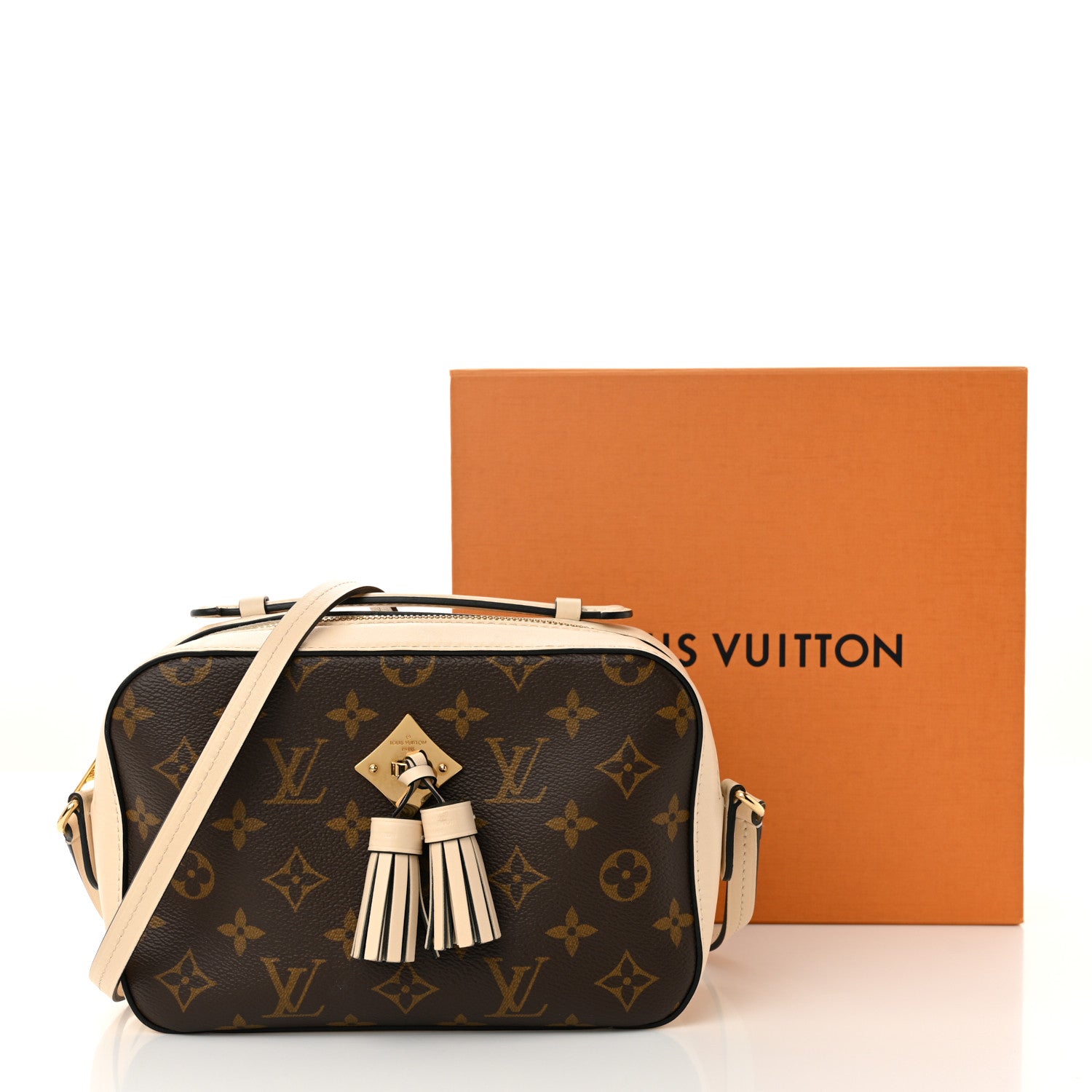 Louis Vuitton Monogram Saintonge Creme 11 of 11