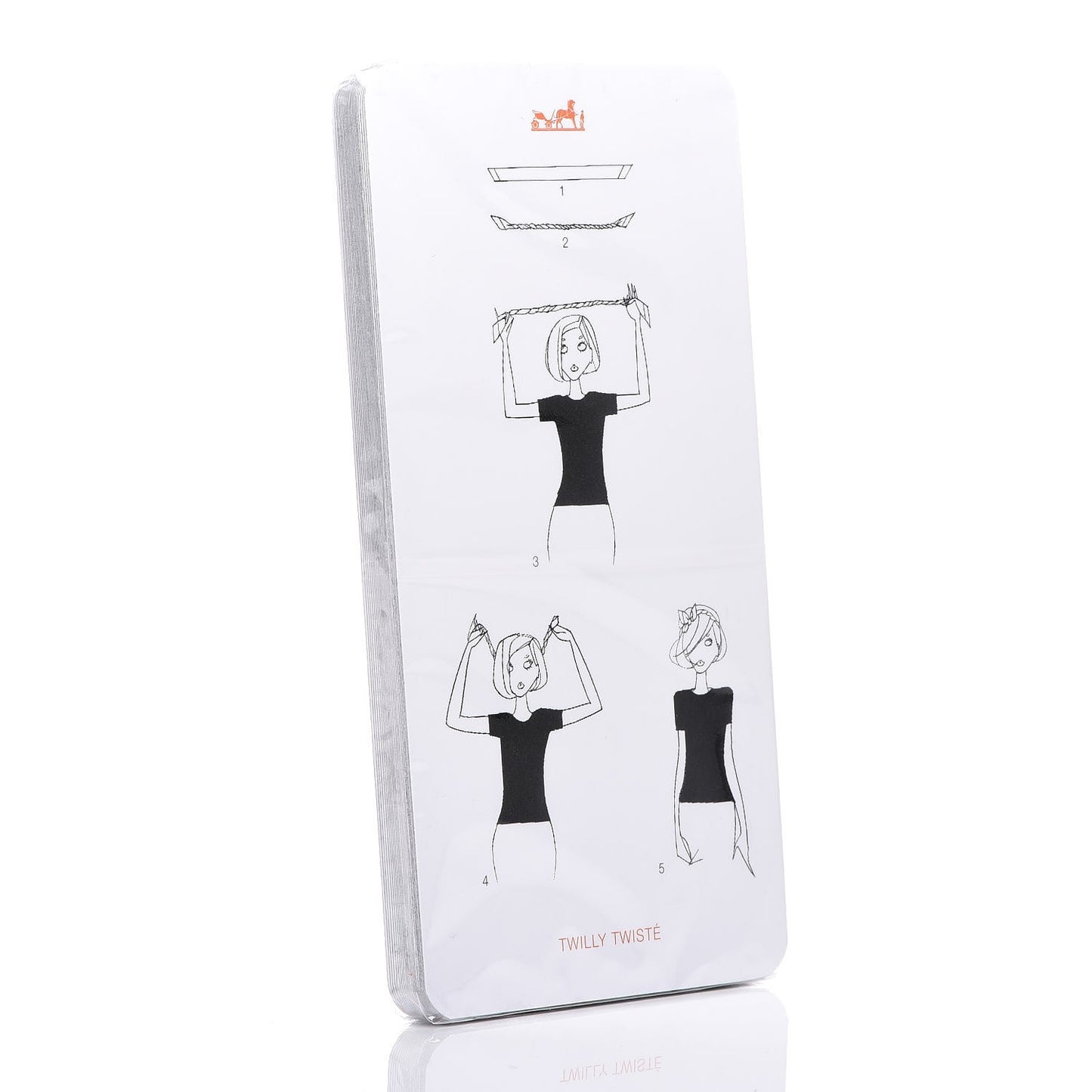 Knotting Cards Cartes A Nouer Carre Scarf Guide