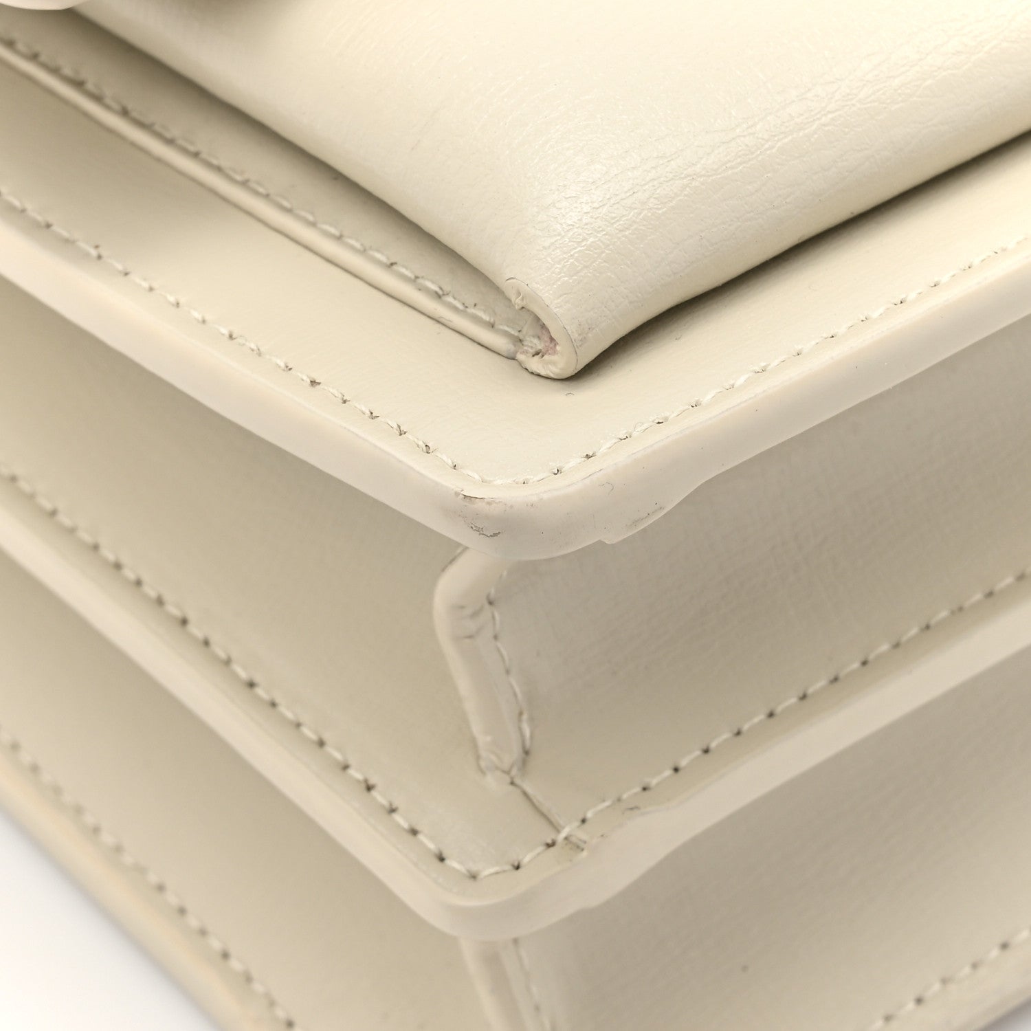 Saint Laurent Calfskin Medium Monogram Sunset Crema Soft 10 of 14