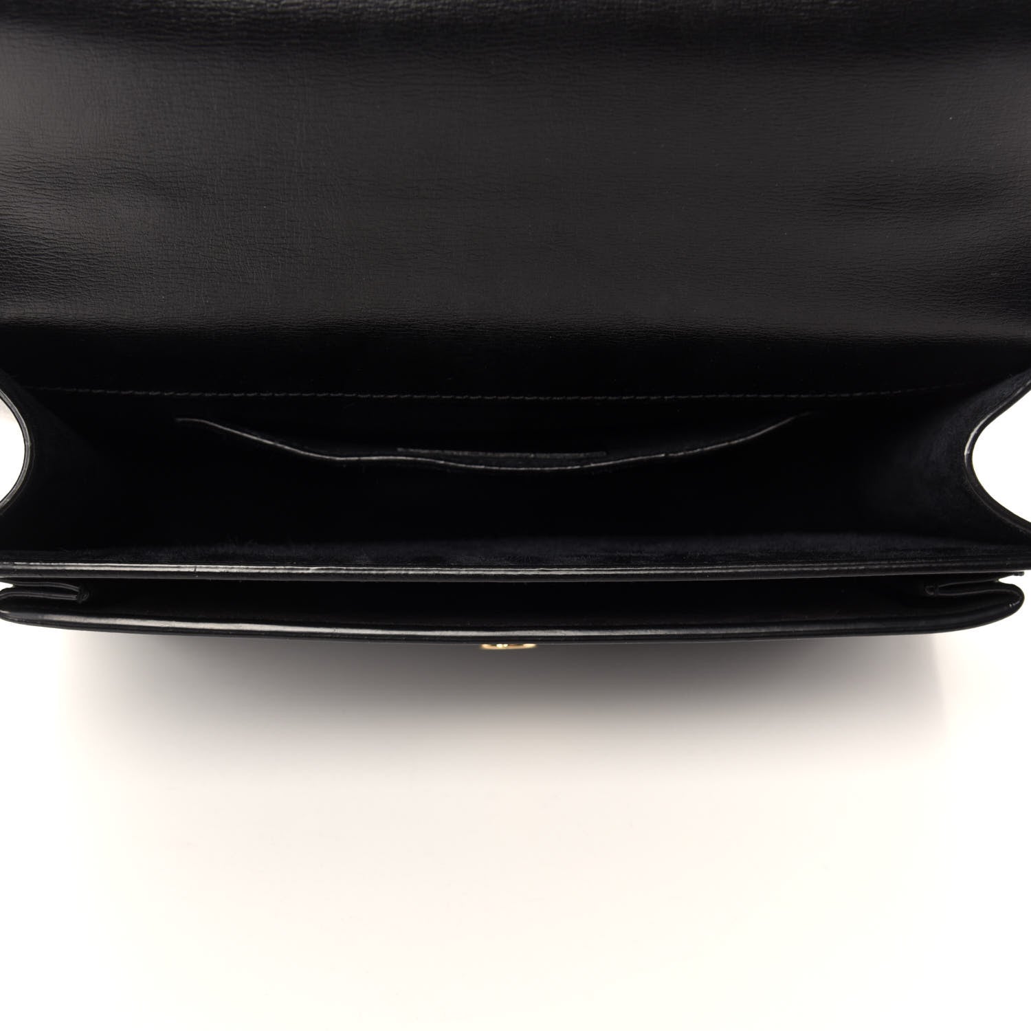 Saint Laurent Smooth Calfskin Medium Monogram Sunset Satchel Black 6 of 12