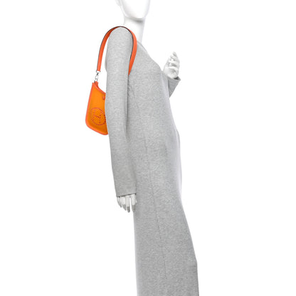 Hermes Toile Officier Swift Neo Evelyne TPM Jaune D'Or Feu Orange Minium 2 of 11