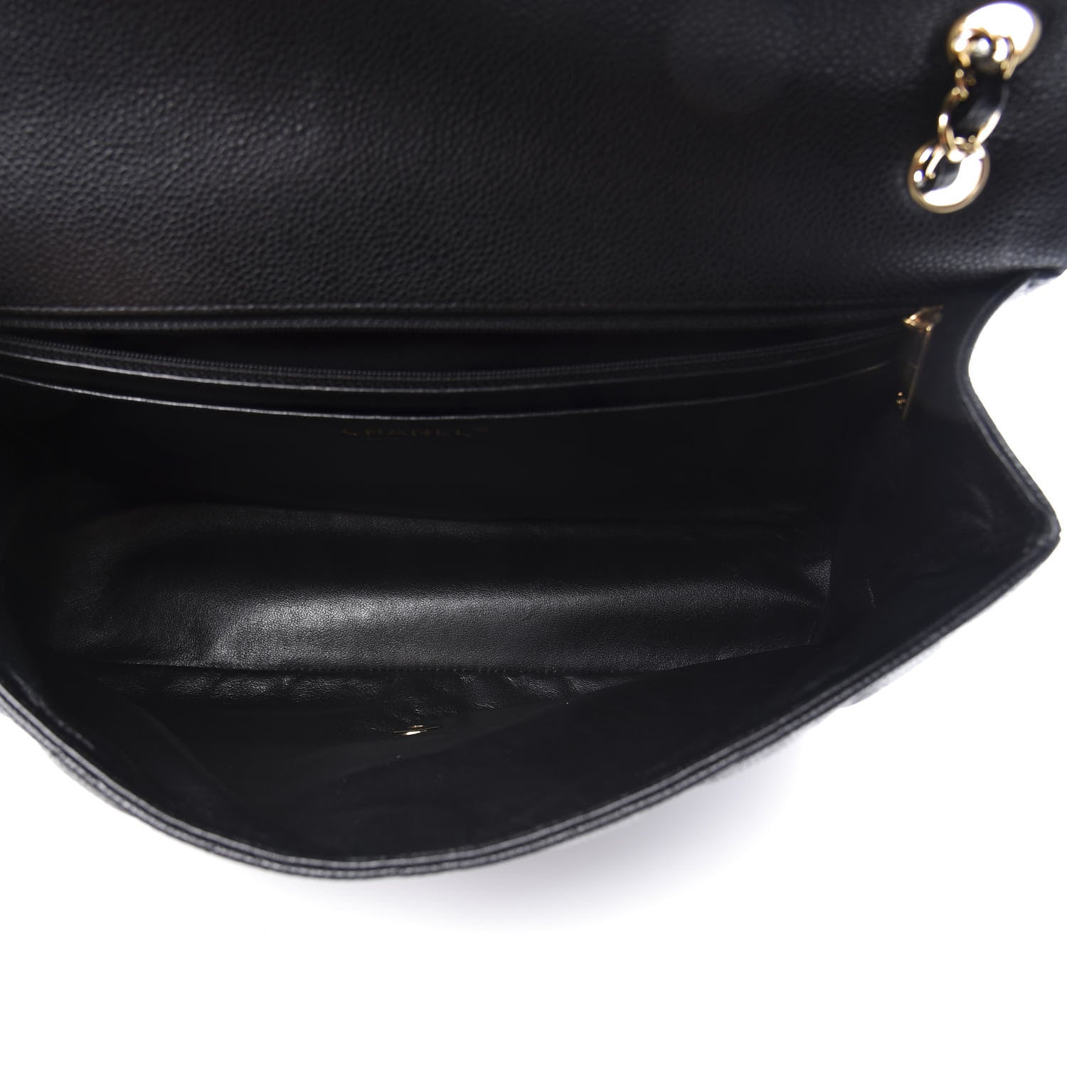 Chanel Caviar Quilted Maxi Single Flap Black 4 of 10