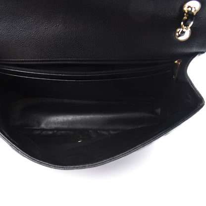 Chanel Caviar Quilted Maxi Single Flap Black 4 of 10