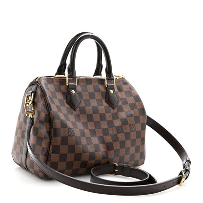 Louis Vuitton Damier Ebene Speedy Bandouliere 25 3 of 13