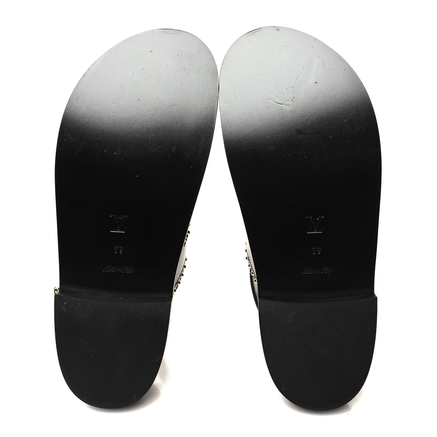 Monogram Paseo Flat Comfort Sandals 39 Black
