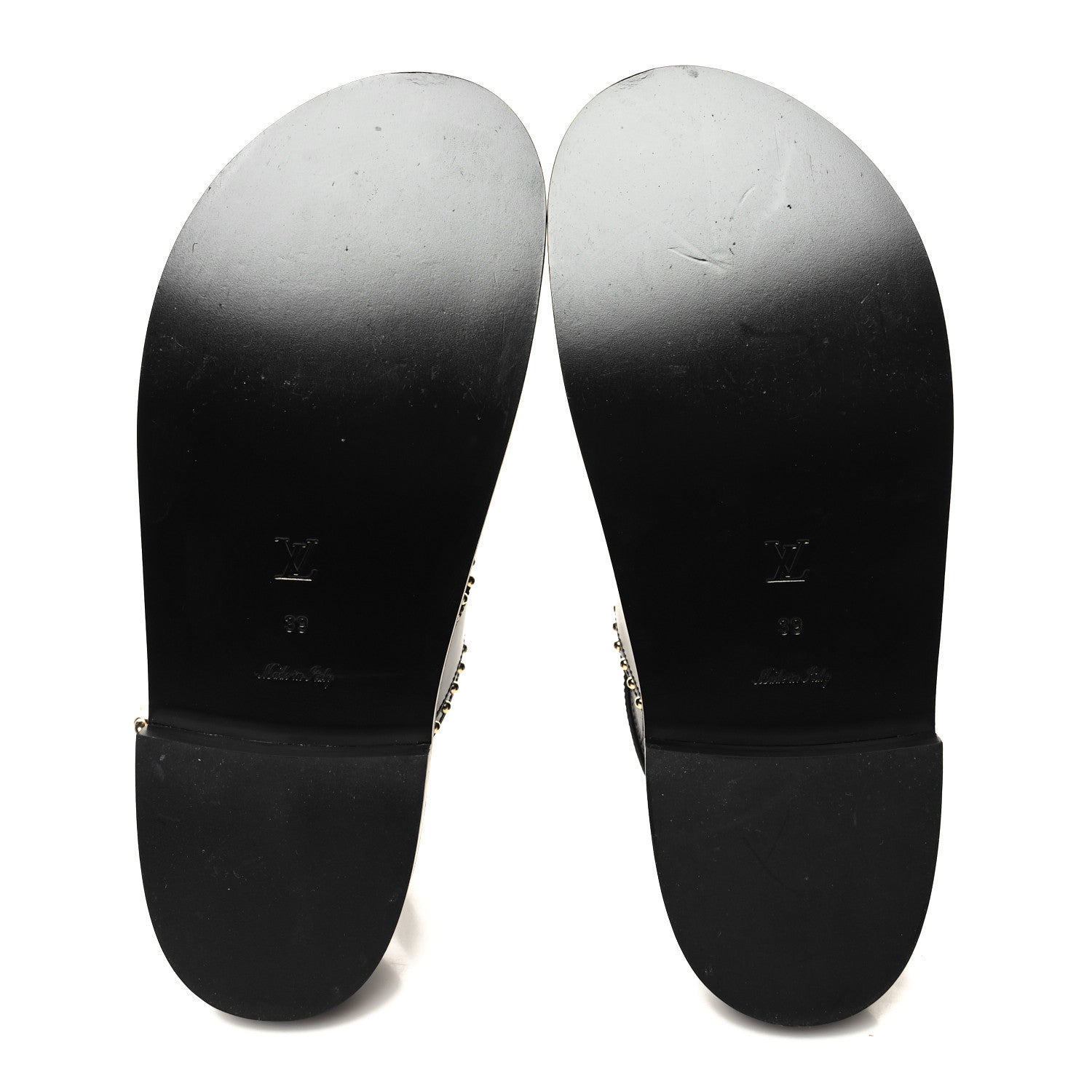 Louis Vuitton Monogram Paseo Flat Comfort Sandals 39 Black 5 of 8