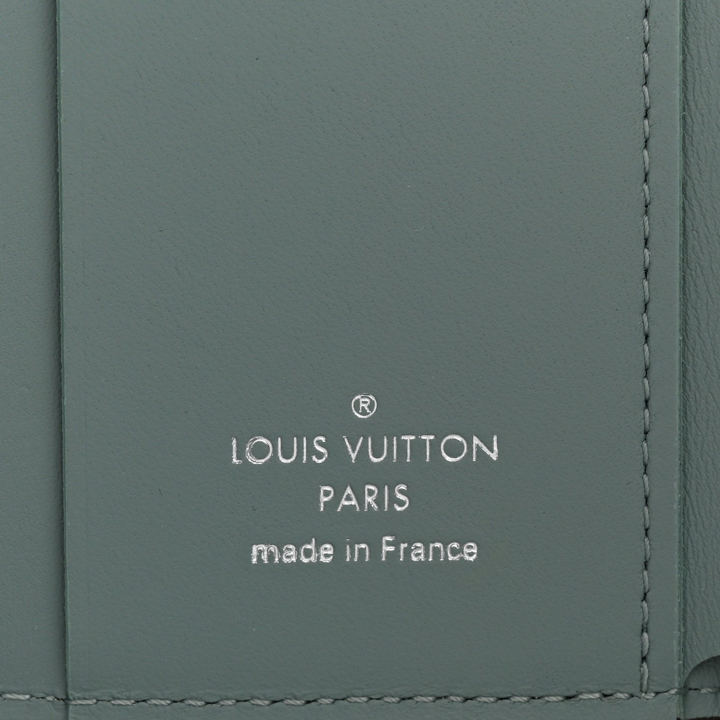 Mahina Iris Compact Wallet NM Vert Lagon