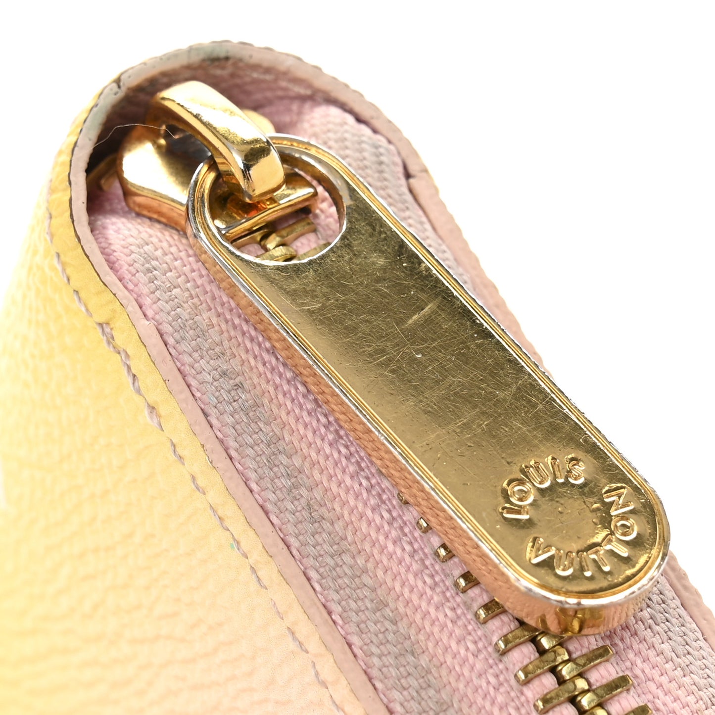 Monogram Giant By The Pool Zippy Wallet Light Pink