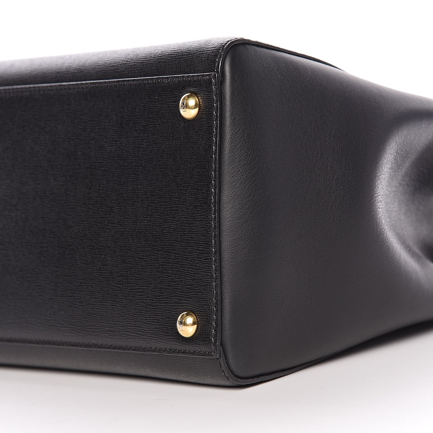 Fendi Vitello Elite Regular 2Jours Tote Black 11 of 11