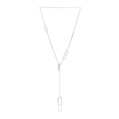 Hermes Sterling Silver Ever Chaine d'Ancre Long Lariat Necklace 2 of 3