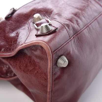 Balenciaga Agneau Giant 21 Silver Hardware Work Dark Wine 8 of 11