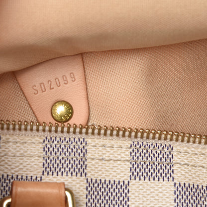 Louis Vuitton Damier Azur Speedy 30 7 of 23