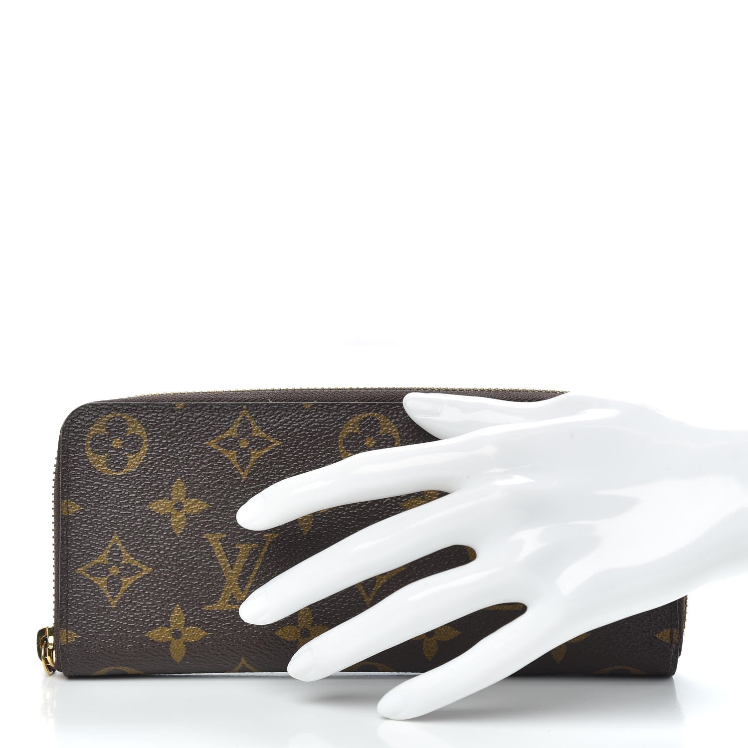 Louis Vuitton Monogram Clemence Wallet Fuchsia 2 of 7