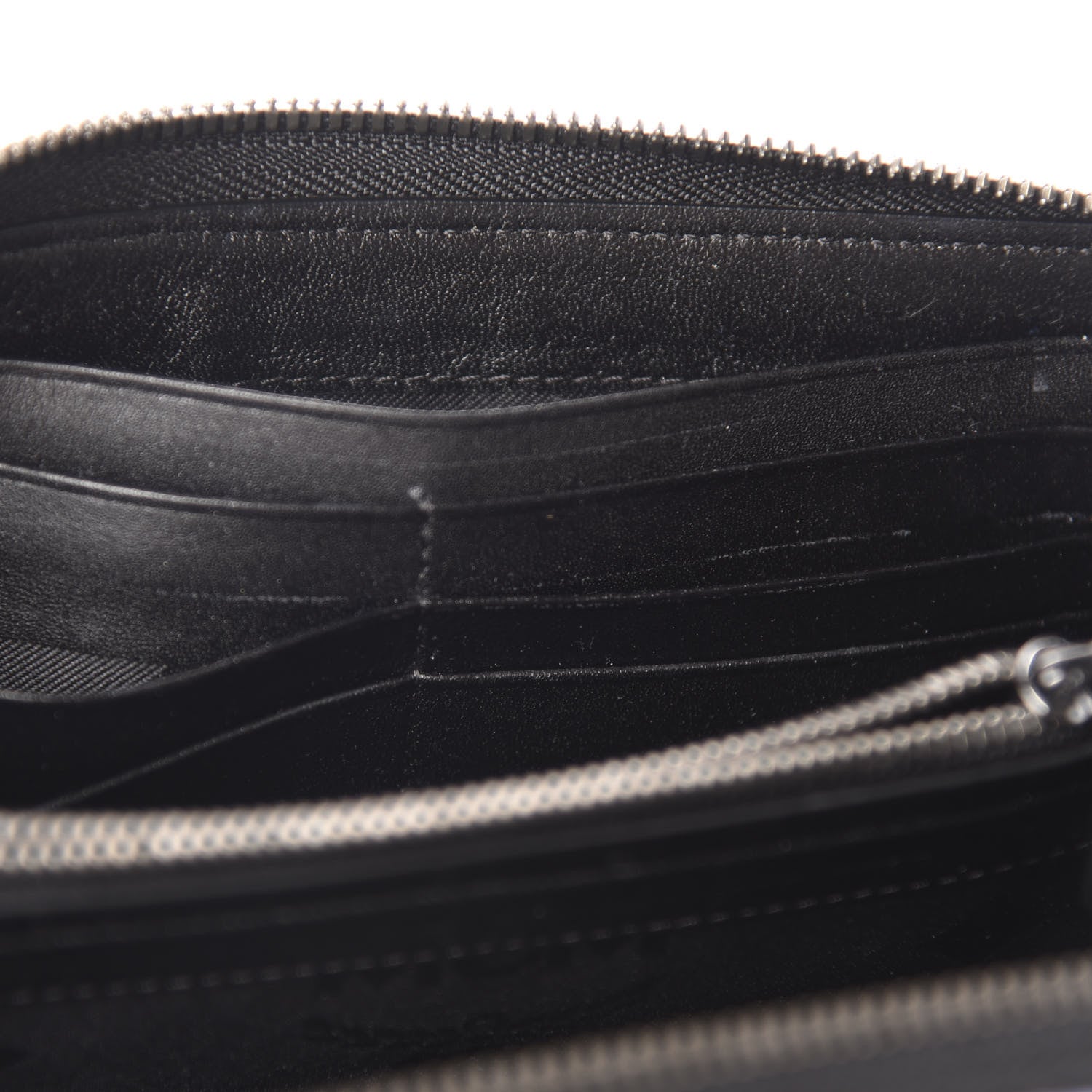 MCM Visetos Studded Zip Around Wristlet Wallet Blue 12 of 17
