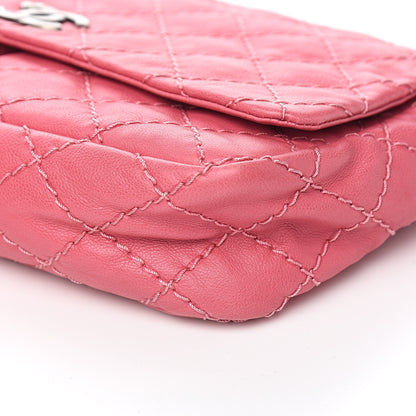 Chanel Calfskin Ultimate Stitch Flap Pink 8 of 9