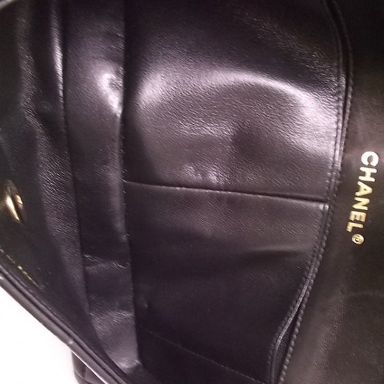 Lambskin Classic Flap Black