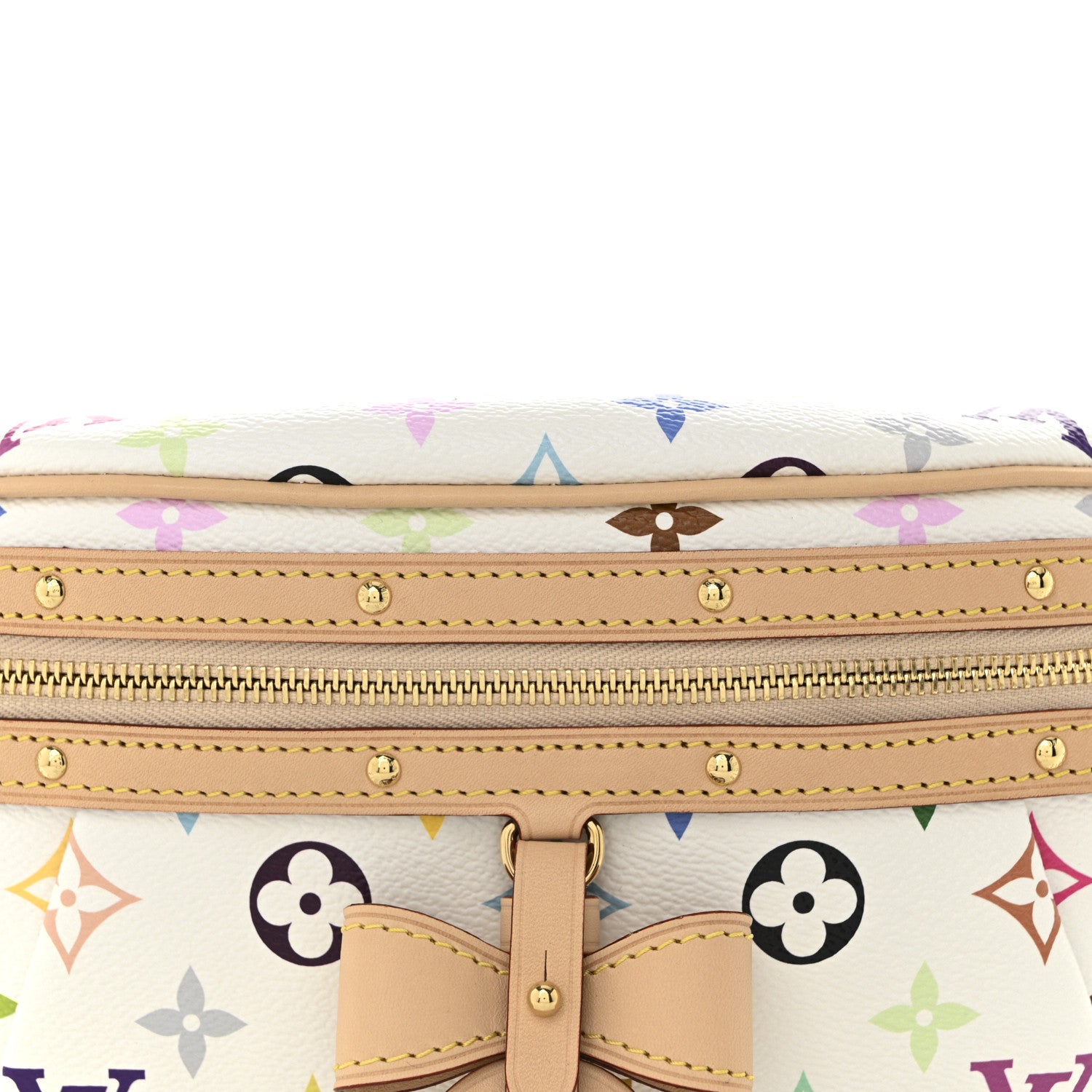 Louis Vuitton LV X TM Monogram Multicolor High Rise Bumbag White 7 of 10