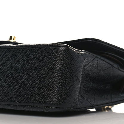 Chanel Caviar Quilted Medium Double Flap Black 9 of 9