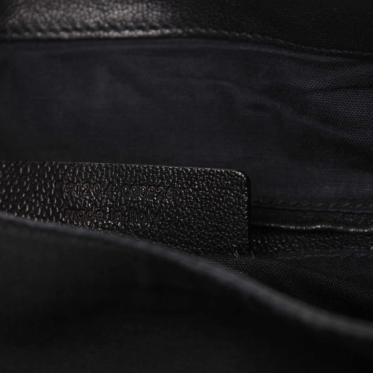 Sheepskin Medium Chyc Shoulder Bag Black