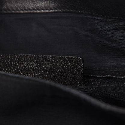 Saint Laurent Sheepskin Medium Chyc Shoulder Bag Black 9 of 15
