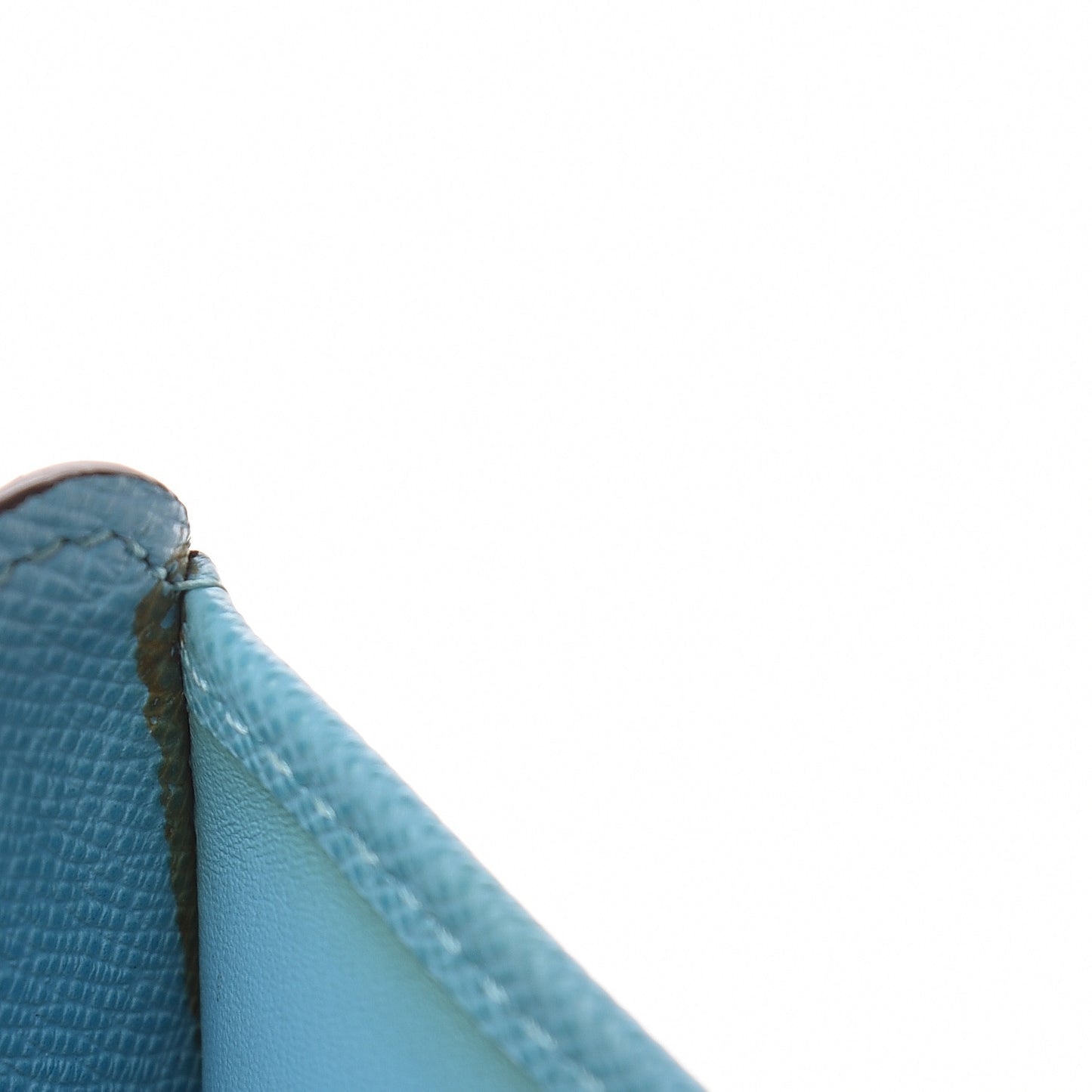 Monogram Groom Compact Zip Wallet Blue