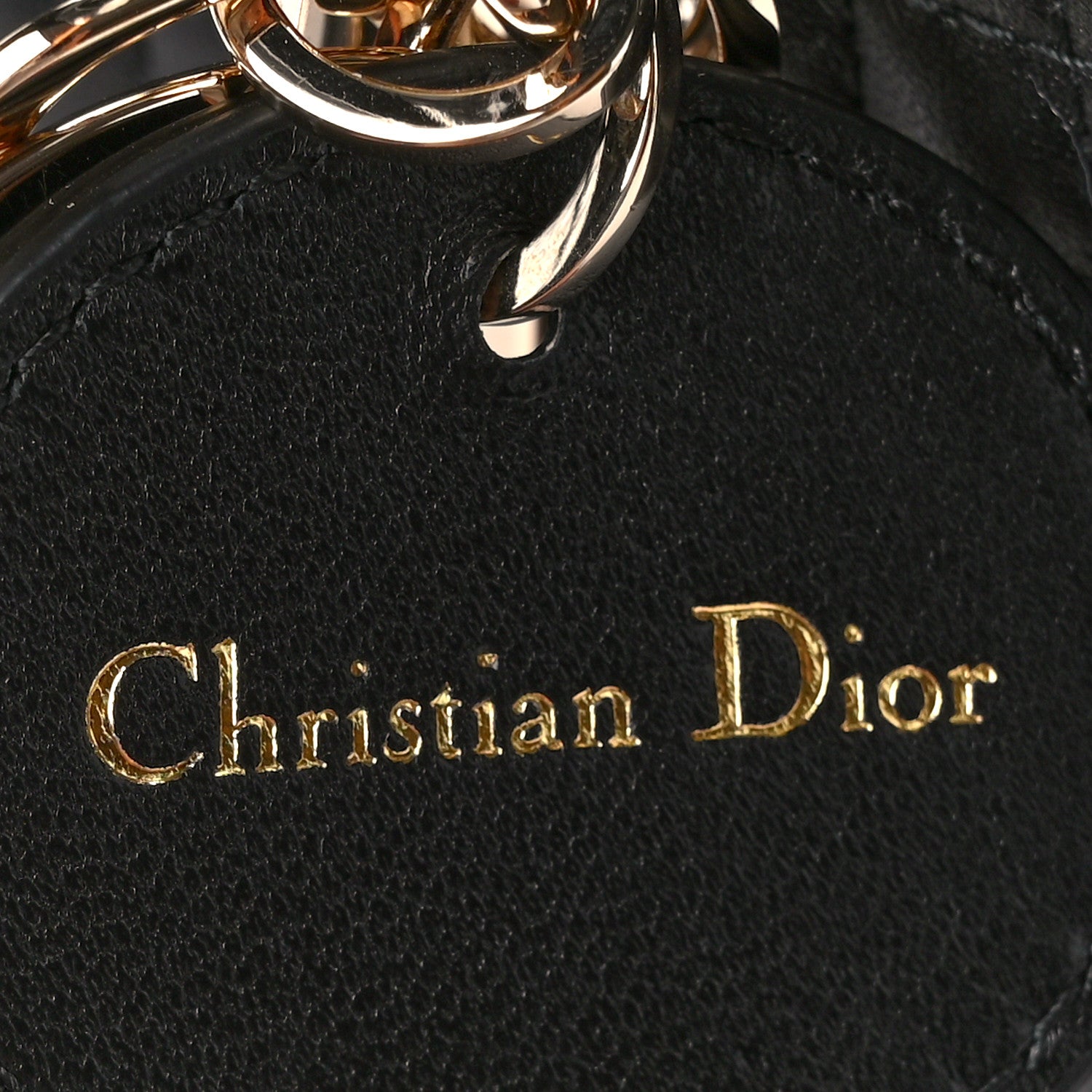 Christian Dior Lambskin Cannage Small Lady D-Joy Black 8 of 11