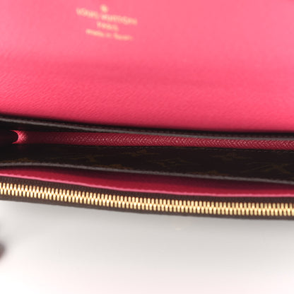 Louis Vuitton Monogram Bloom Flower Emilie Wallet 4 of 10