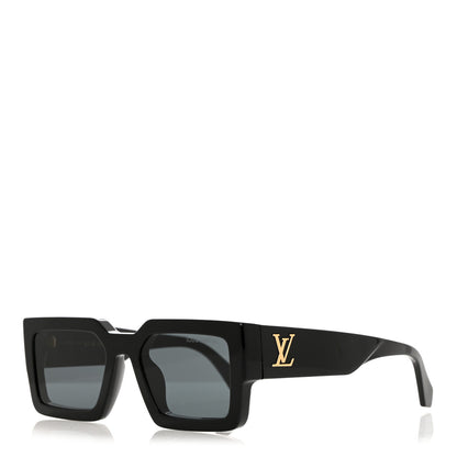 Louis Vuitton LV Clash Square Sunglasses Z1579E Black 1 of 8