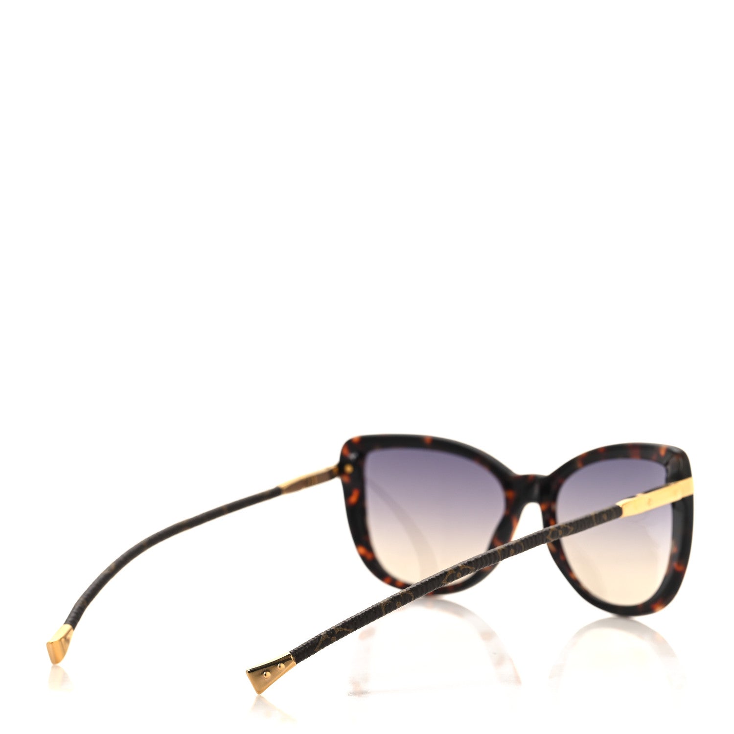 Louis Vuitton Monogram Charlotte Z0629W Sunglasses Dark Tortoise 4 of 7