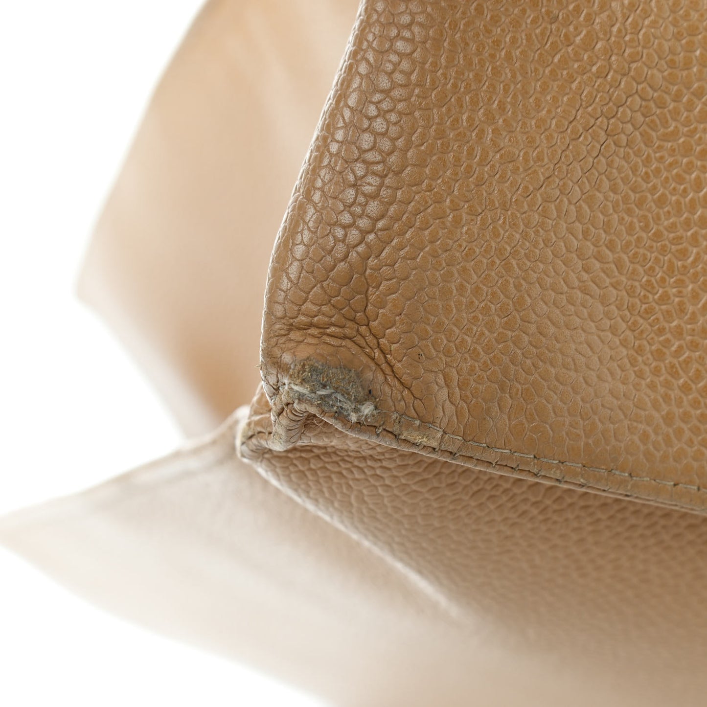 Caviar CC Tote Beige