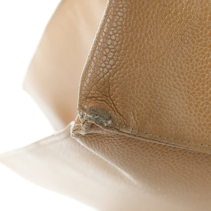 Chanel Caviar CC Tote Beige 8 of 10