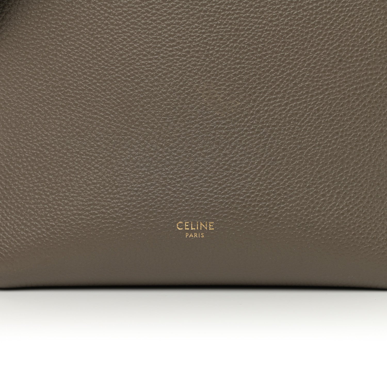 Celine Soft Grained Calfskin Small Sangle Bucket Bag Taupe 7 of 11