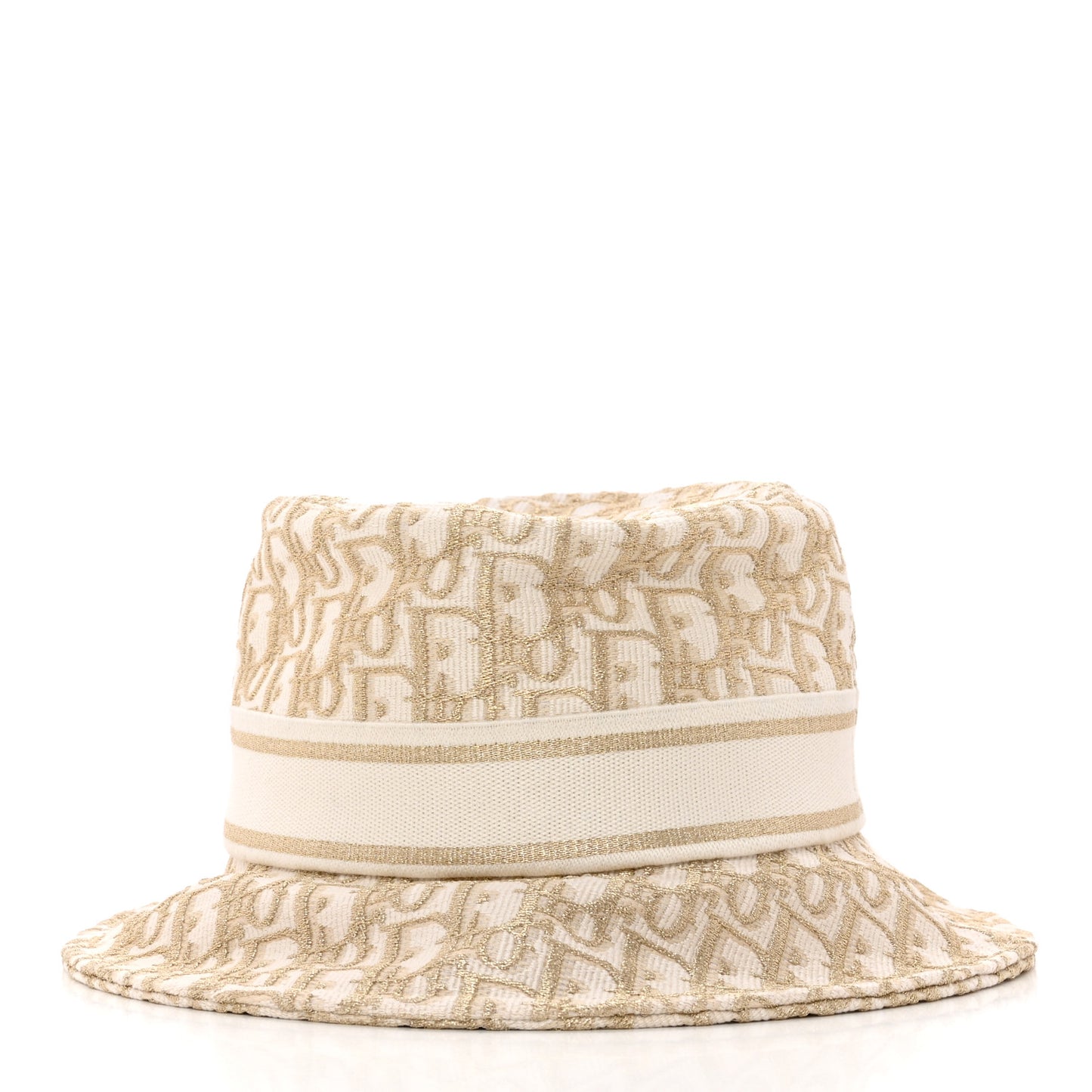 Oblique Bucket Hat 56 Beige